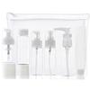 Travel Bottletravel Set8 Piecessmall Bottlesrefillable Containerstravel Settravel Accessoriessilicone Bottlepump Bottlespraycream Triptravel Use