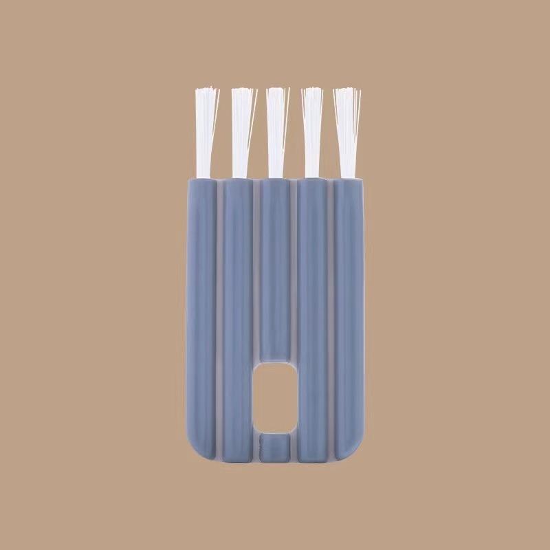 

Щетка для чистки клавиатуры, 1 шт., гибкая щетка для крышки чашки, щетка для пазов и зазоров 1pc серый