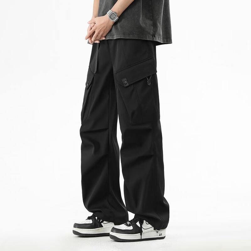 PLAYBOY Men's Slim-Fit Multi-Pocket Cargo Pants