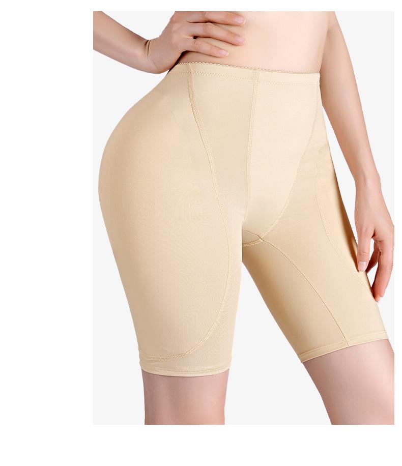 Nahtlose Damen-Hosen mit Bauchkontrolle und Hüftbetonung, mit Po-Polstern zur Körperformung & Anhebung, Große Größen