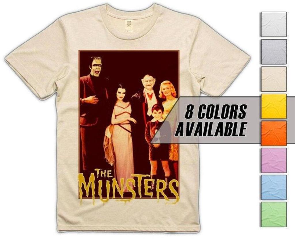 The Munsters V17 Herren T-Shirt alle Größen S-5XL 8 Farben verfügbar