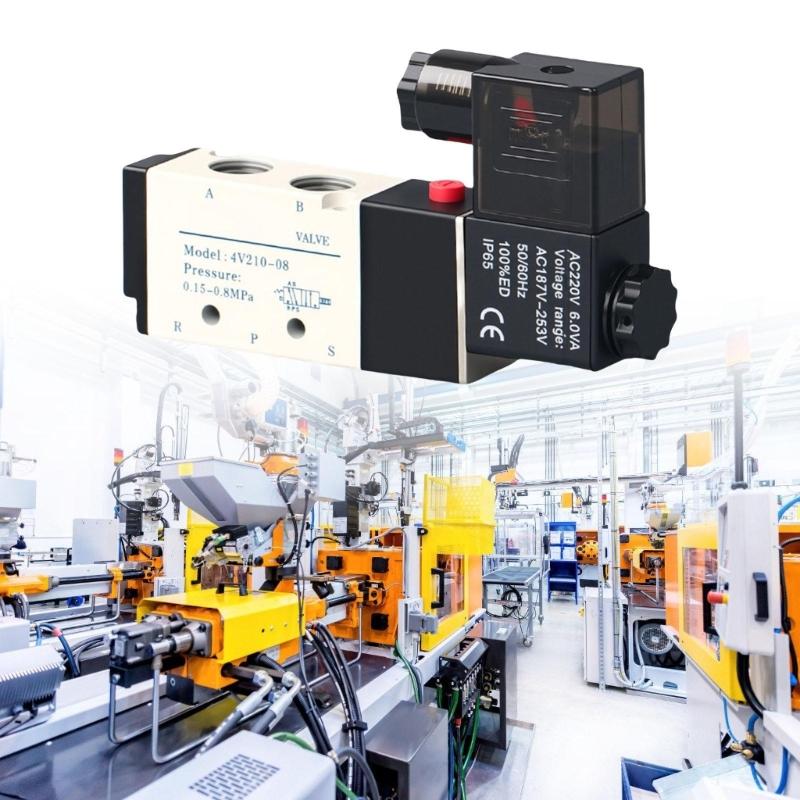 Rustproof Pneumatic Switching Valves Accessory for Factory Technicians and Automated Production Lines Daily Casual Use