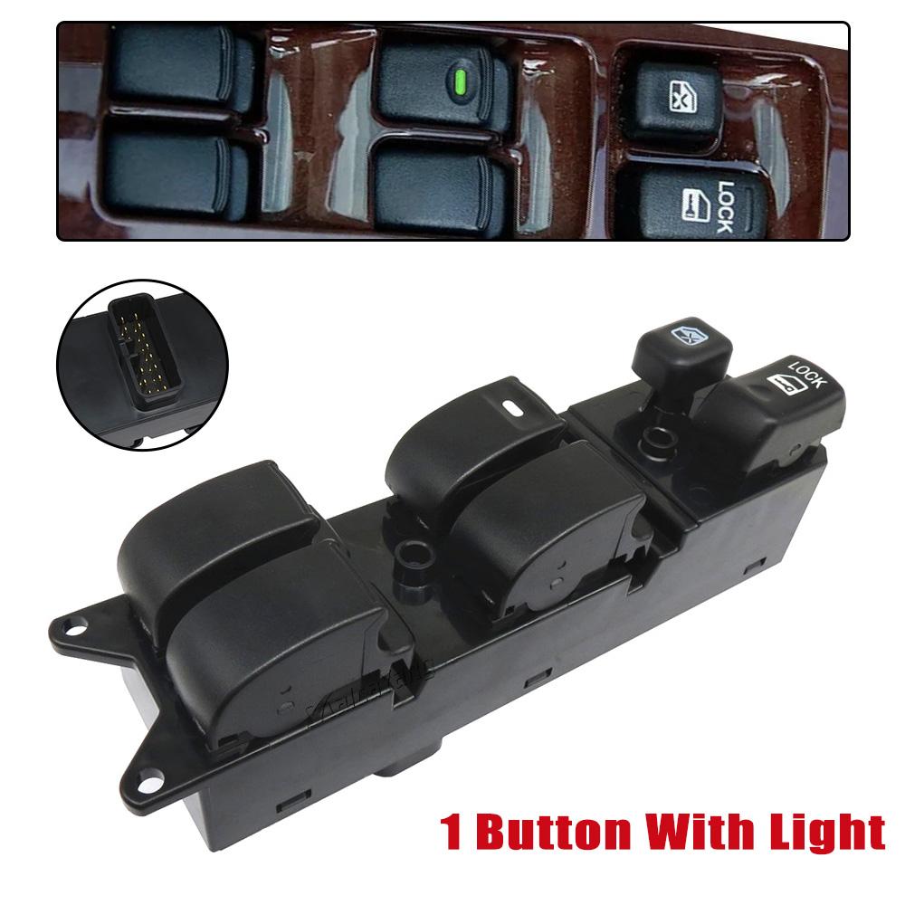 Front Left Master Window Power Control Switch MR587943 WSMT010 For Mitsubishi Endeavor 2007-2008 Montero 2005-2006 1 LED