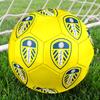 Футбольний м'яч Leeds United FC, різнокольоровий, підходить для будь-якого віку, зшитий вручну, матеріал ПВХ, змагальний рівень, міцний та з високим відскоком