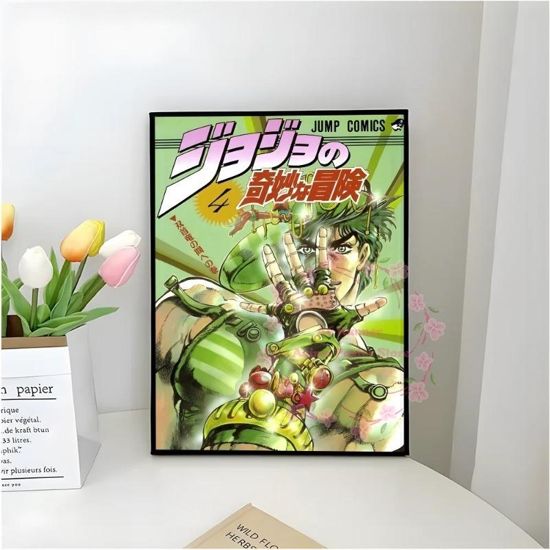 Anime Jojo Bizarre Adventure Retro Plakát Samolepicí Umění Voděodolný Papírový Samolepka Kavárna Bar Místnost Dekorace Stěny