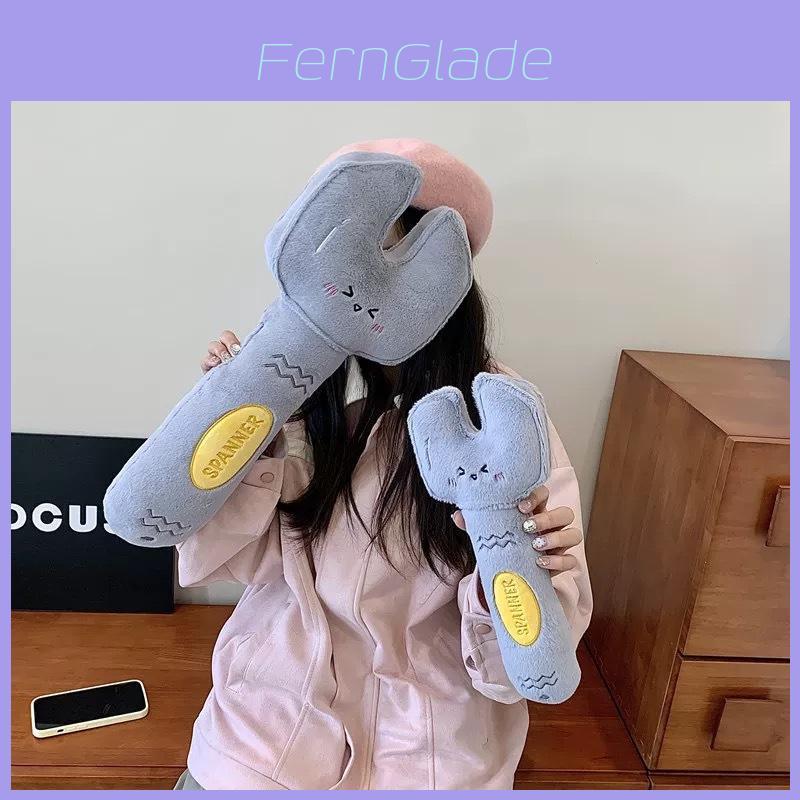 Martello Giocattolo Peluche Animale e Set Chiavi Inglesi per Bambini Regalo Creativo Animali di Peluche Interattivi