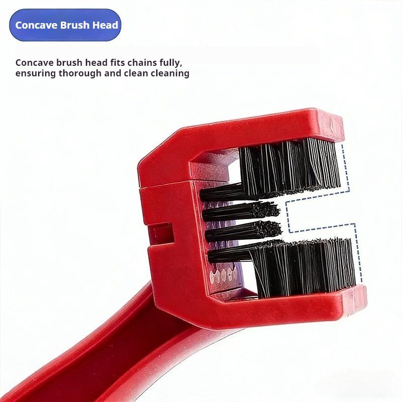 Portable Chain Cleaner for Bicycle and Motorcycle, Road Bike Chain Cleaning Brush, Maintenance Tool