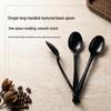 Individually Wrapped Long Handle Disposable Spoons for Grass Jelly and Milk Tea