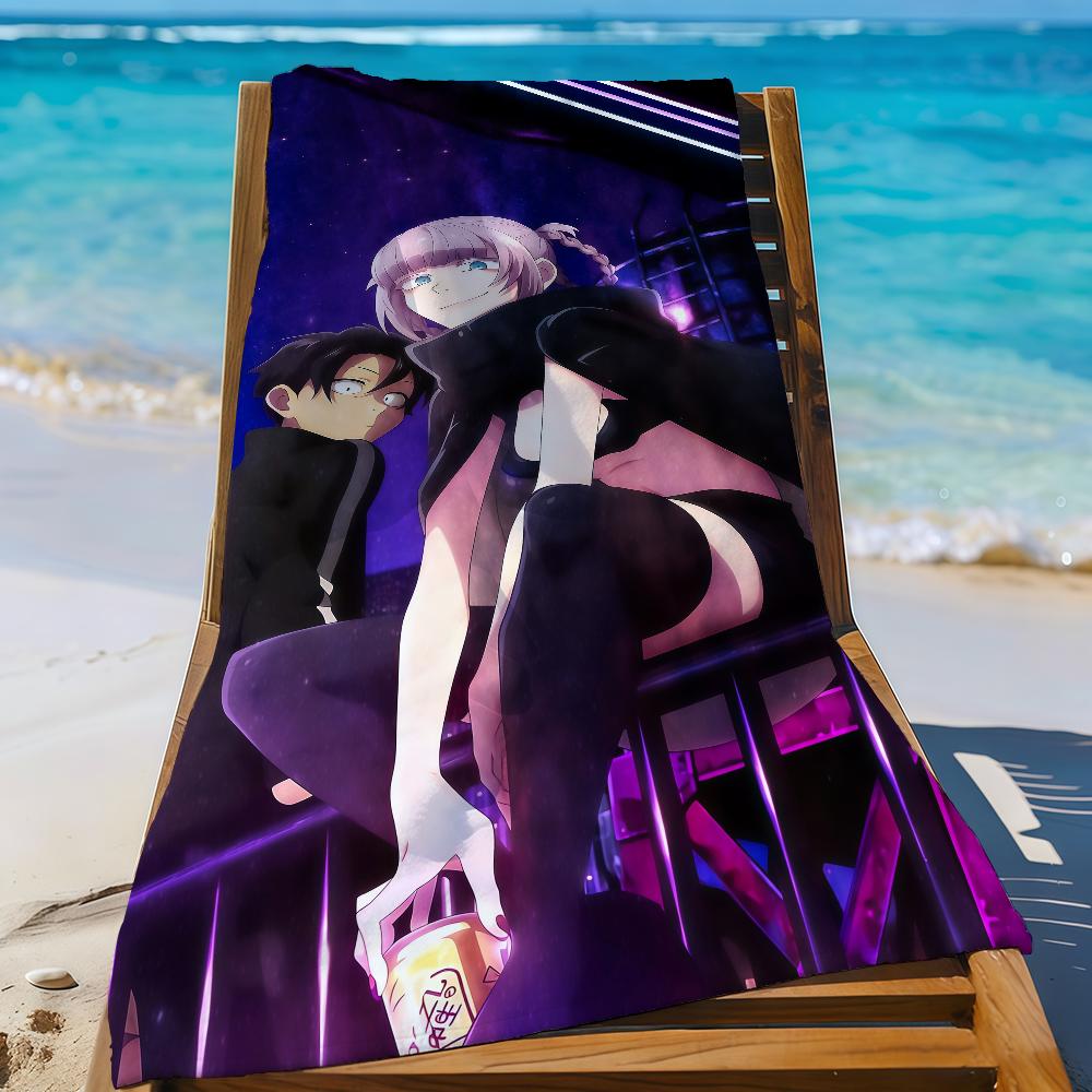 Anime C-Call of the Night-S Towel Sports Quick Dry Travel Camping Gear Sandproof Soft Light Large Beach Towel