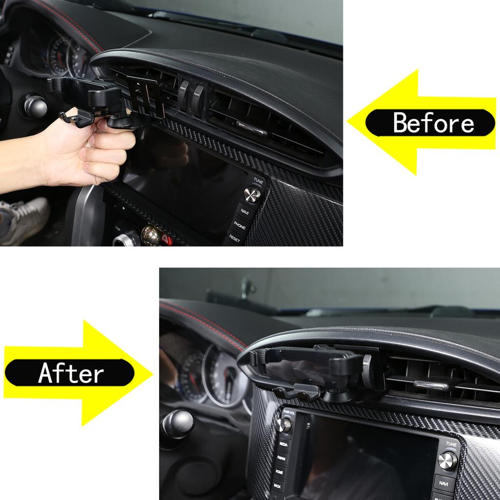 Car Air Vent Mount Bracket Cell Phone Holder For Toyota 86/Subaru BRZ 2012-