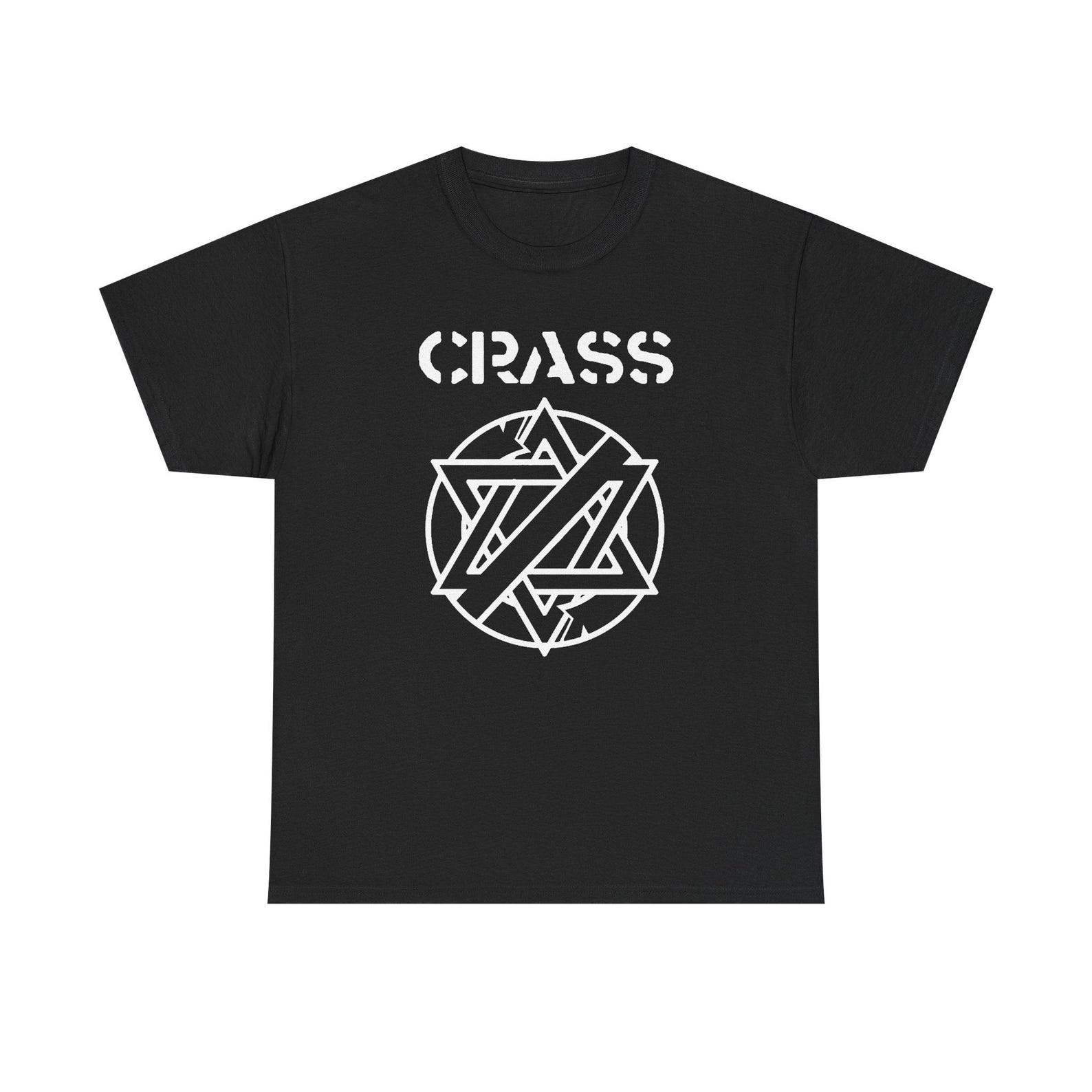 Crass Punk Shirt, Crass Band Tee, Anarcho Punk Shirt, UK Hardcore Punk Merch, Classic DIY Punk Tee, Underground Punk Gift L