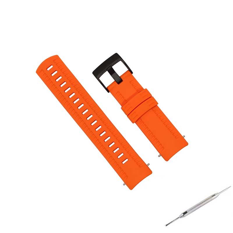 Wasserdichtes Silikon-Uhrenarmband mit Reifenprofil - Unisex-Armband für Outdoor-Sport