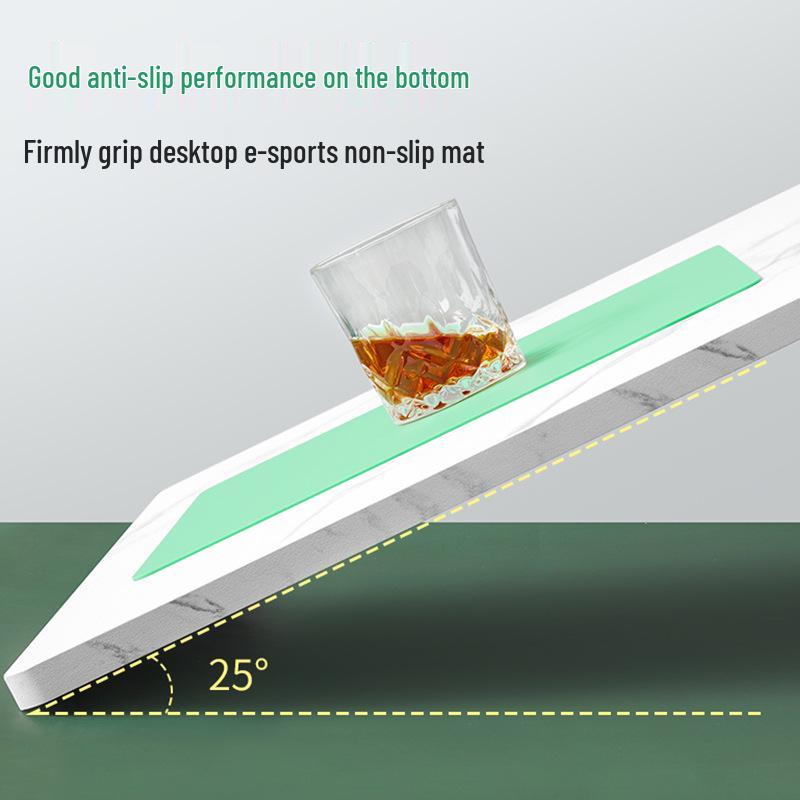 Gesong Non-slip Liquid Silicone Mouse Pad - Dirt-resistant, Small Creative Desk Pad for Office & Gaming Keyboard