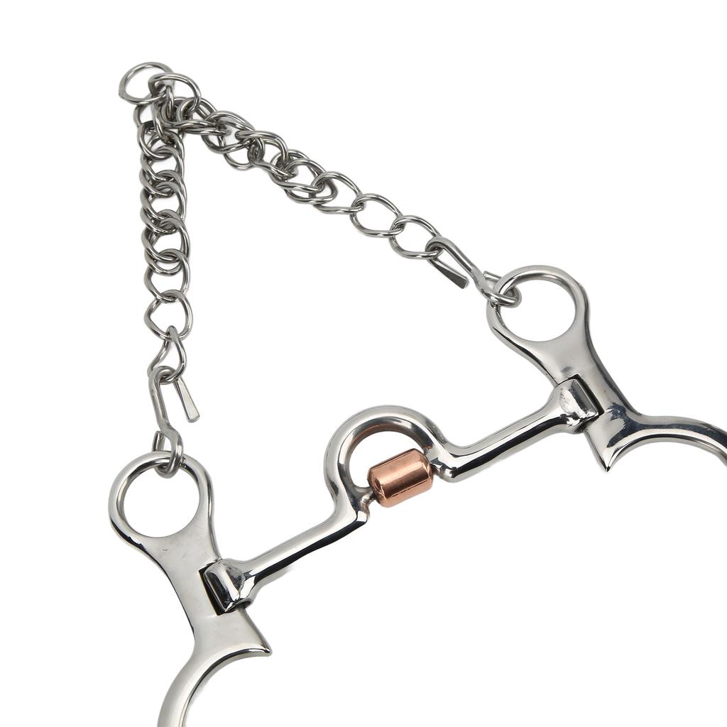Pelham Bit Strong Fine Workmanship Stainless Steel Horse Bit for Horse Riding Equestrian Performance