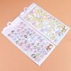 4PCS Cartoon 3D Relief Water Drop Stickers Cute and Fun Animals Rabbit Panda Stickers Diy Diary Stationery Stickers Wholesale