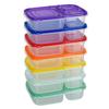 Meal Prep Containers 3-Compartment Lunch Storage Box School Food Container For Home Office Camping Picnic School Restaurant