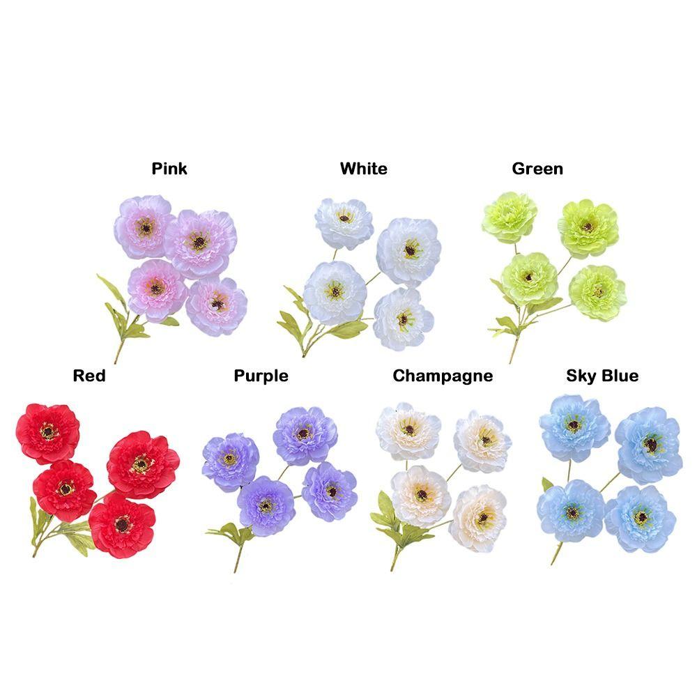 Silk Material Artificial Flowers Romantic Color Soft Texture Wedding Decor Artificial Design Wedding Ceiling Flower