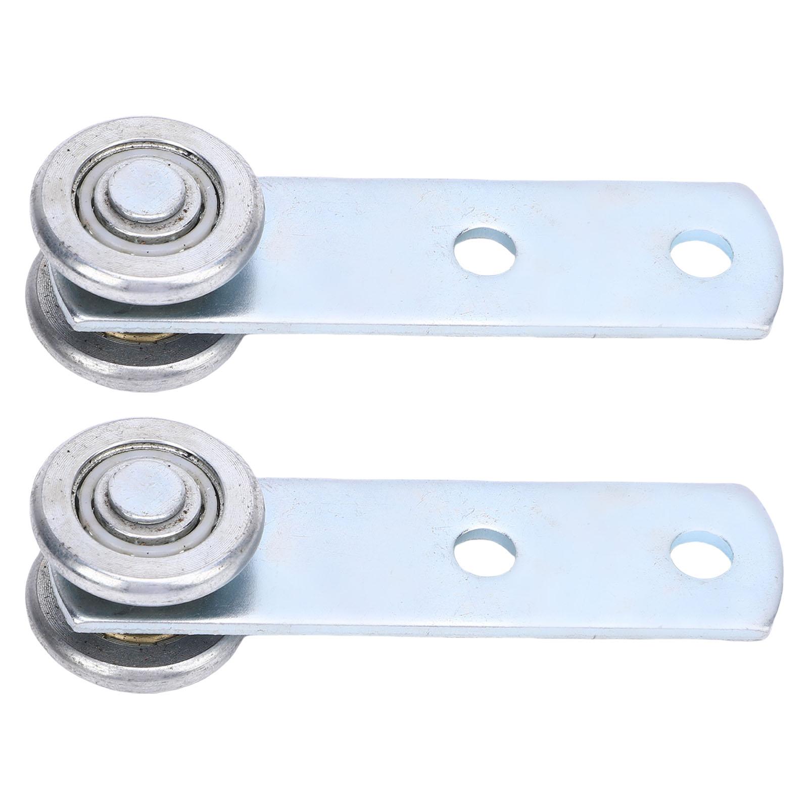 Двухколесная тележка в сборе Ролики Металлические ролики с двумя подшипниками для грузовика Гаражная блочная система Подъемная система