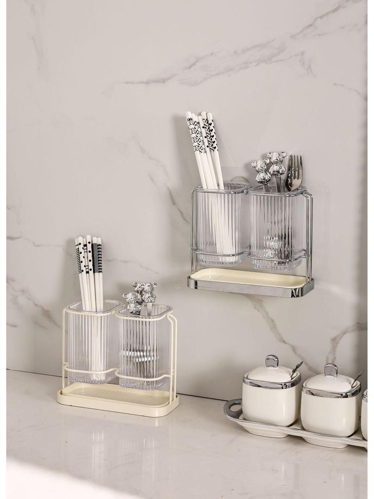 Luxus Wandhalter für Stäbchen & Besteck zum Abtropfen