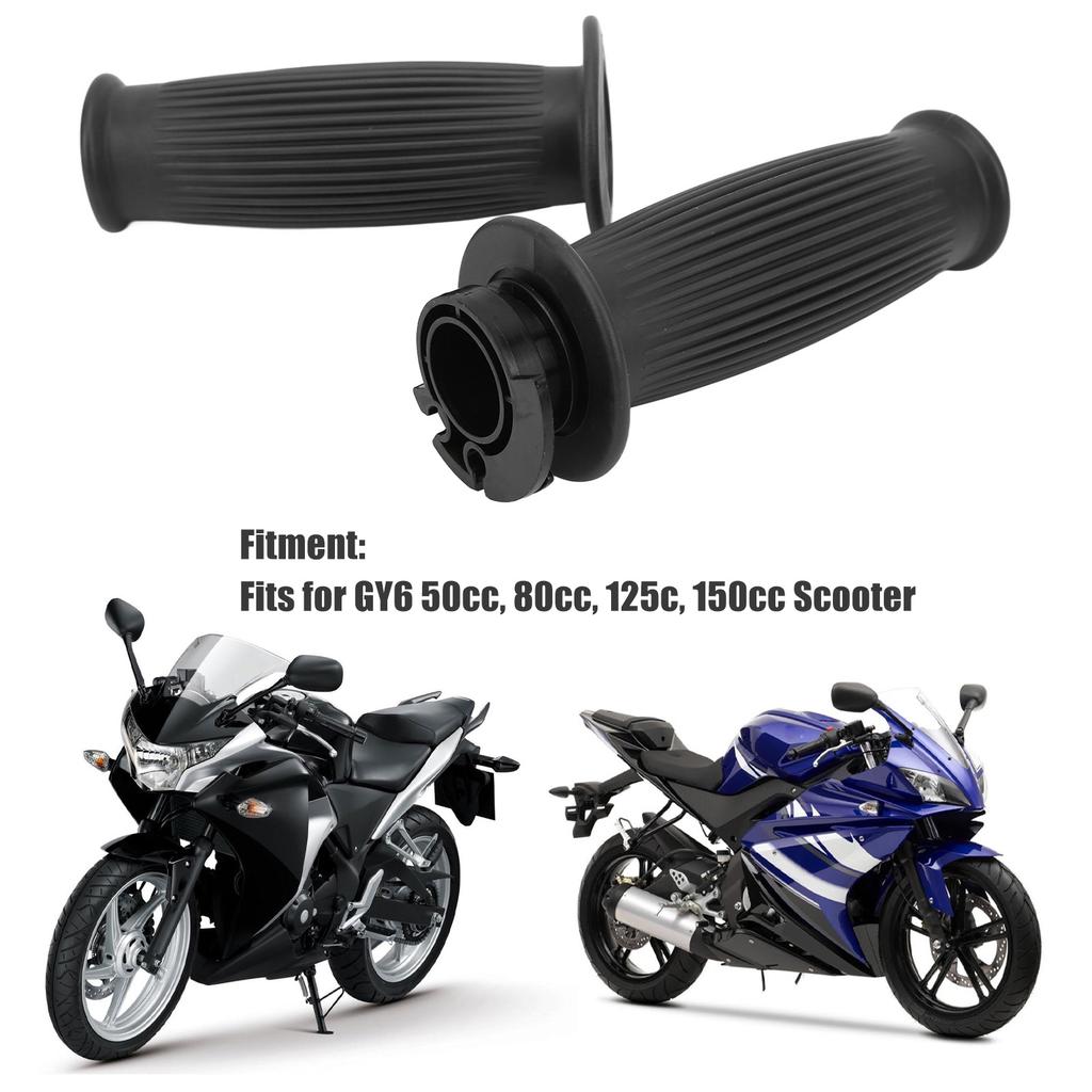 1 Pair Throttle Control Grips 22mm Caliber A elerator Handlebar Grips for GY6 50 80 125c 150 Scooter