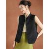 Meilannie New Chinese Style Jacquard Sleeveless Vest