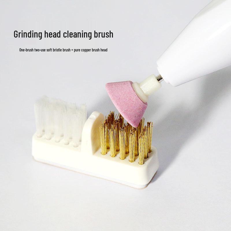 Copper Wire Nail Art Cleaning Brush for Electric Grinder