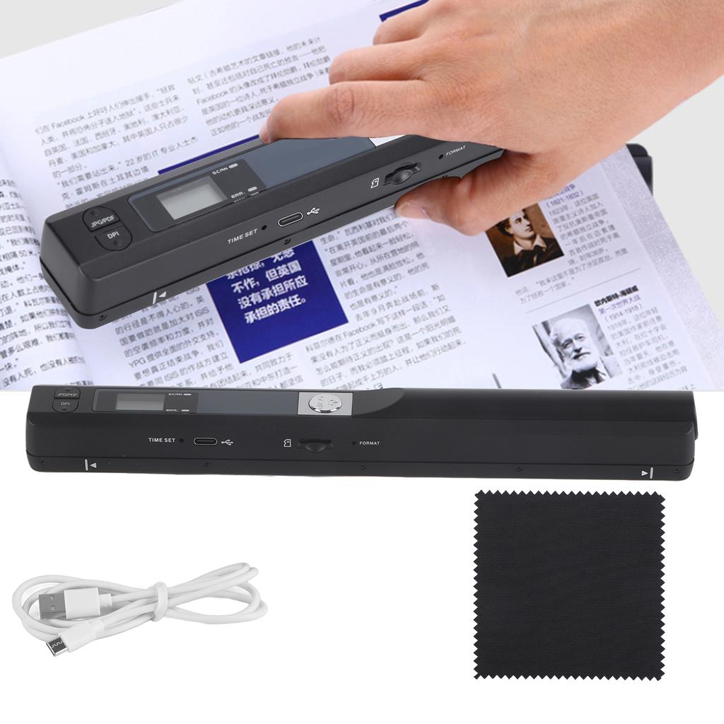 Portable Scanner Handheld Mini Small Pen Type ABS DriveFree Scanning Equipment