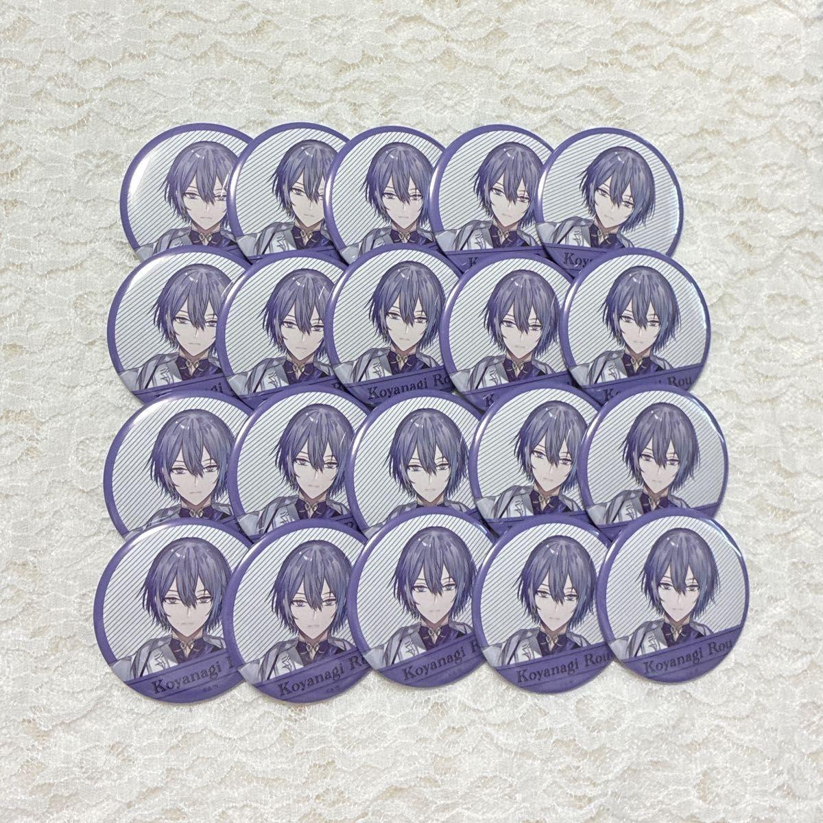 Used Nijisanji Koyanagi Row Welcome Goods Can Badge