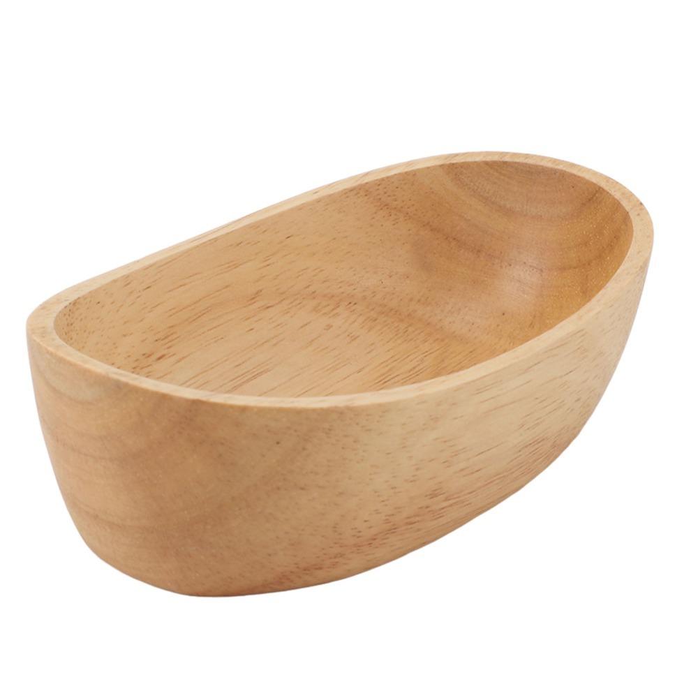 Boat Outline Fruit Bowl Smooth Snack Container Artistic Salad Dish Vegetable Salad 15*8*4.5cm