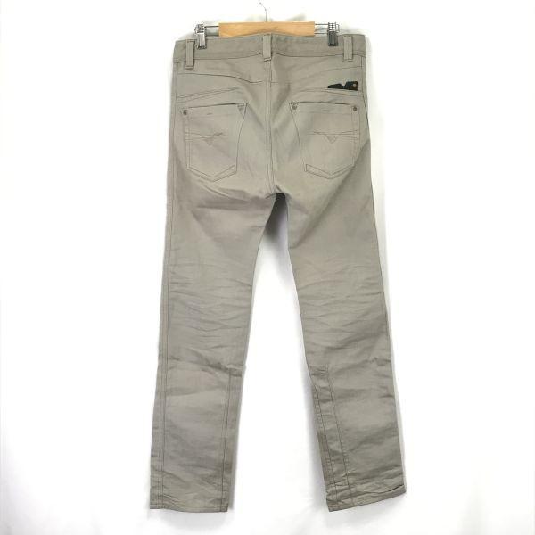 Diesel DARRON WASH008QU Beige Gray Denim Pants Men W29 L31 L83 cBH536(USED)