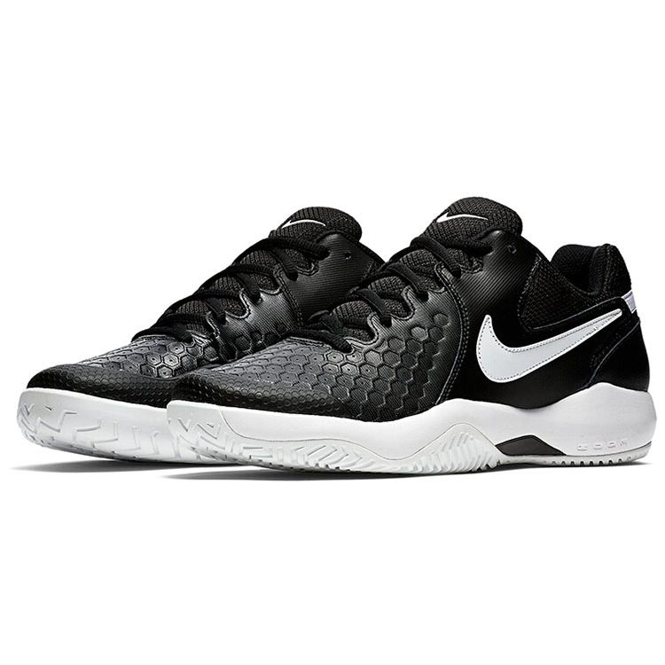 Nike Air Zoom Resistance Synthetic Leather Shock Absorbing Non-Slip Durable Low-Top Tennis Shoes Men sneaker Black 918194-010
