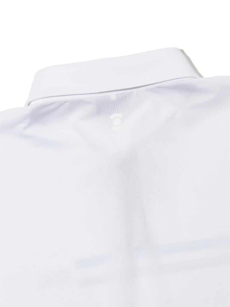 WIDEANGLE Co Line Point Polo Shirt M_White