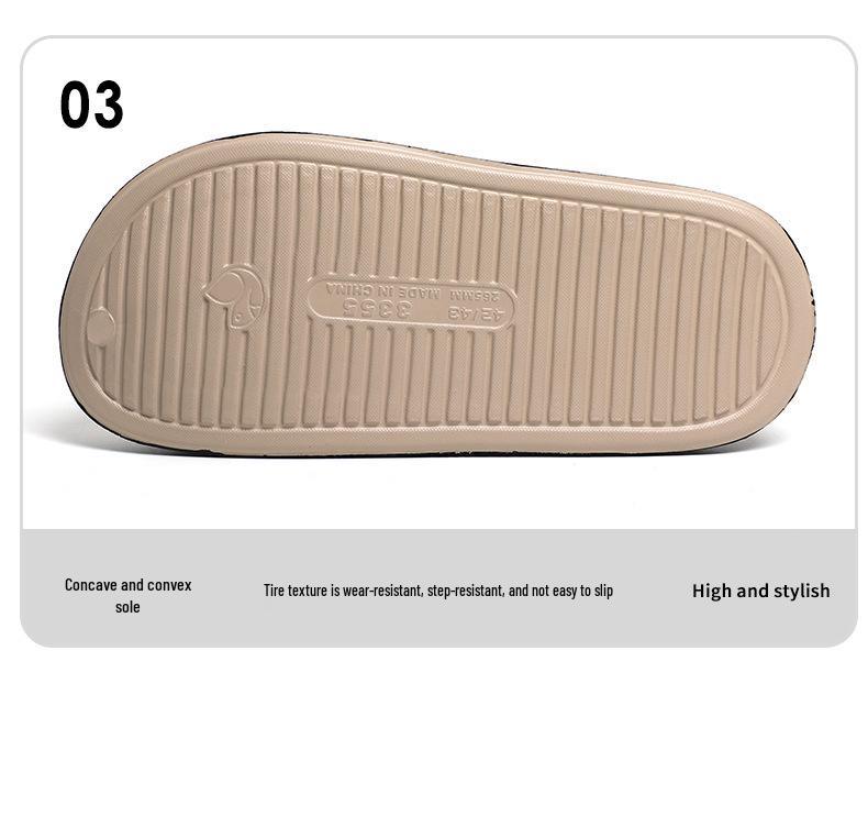 Herren 2024 EVA Sommer Strand-Slipper - Weiche Sohle, Offene Zehen