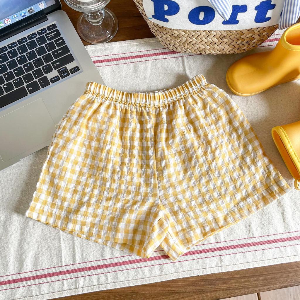 2025 New Style Baby Girl Cartoon T-Shirt & Plaid Pants Set - Spring/Autumn