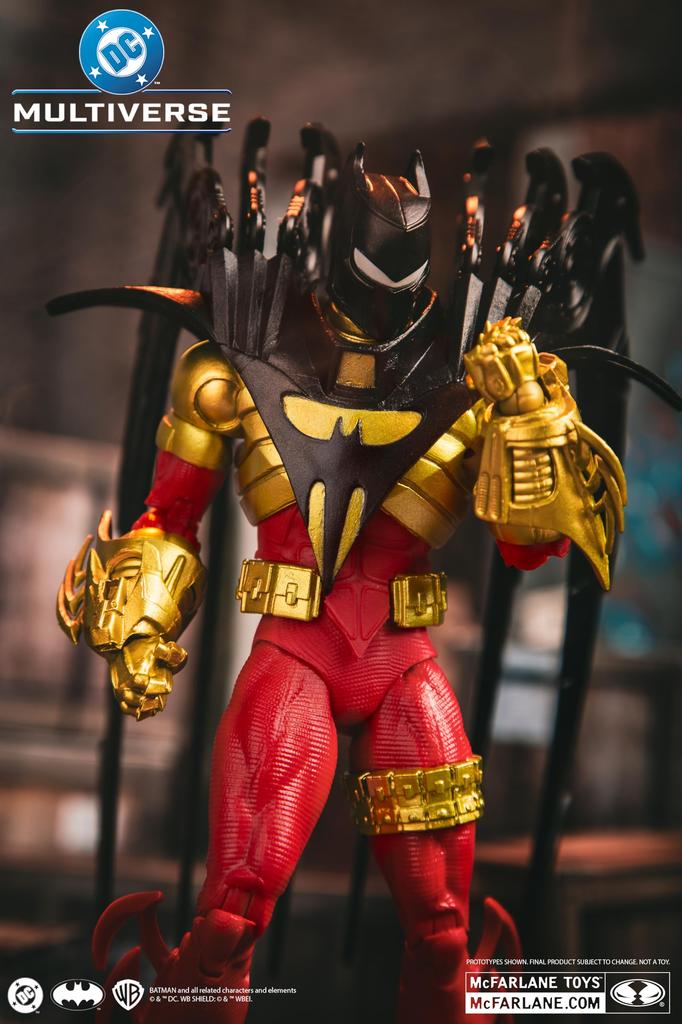 McFarlane DC Multiverse Azrael Batman Action Figure Toys- (Knightquest) 7-inch