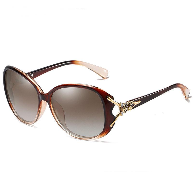 Fashion Fox Head Sunglasses Women'S Sunglasses Ins Large Frame Glasses Classic Driving Street Shot