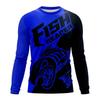 3D Print Fishing Graphic T Shirts Men Fashion Tops Men's Clothing Outdoor Sun Protection Tee Men's Long Sleeve Quick-Dry T-Shirt