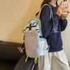 Schoolbag Niche Korean Contrasting Color Backpack Female 1011 New Leisure Student Travel Small Backpack Mountaineering Schoolbag High Sense