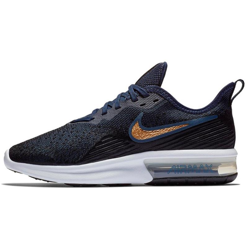 Nike Air Max Sequent 4 'Black' Women's Sneakers Casual Shoes AO4486-003