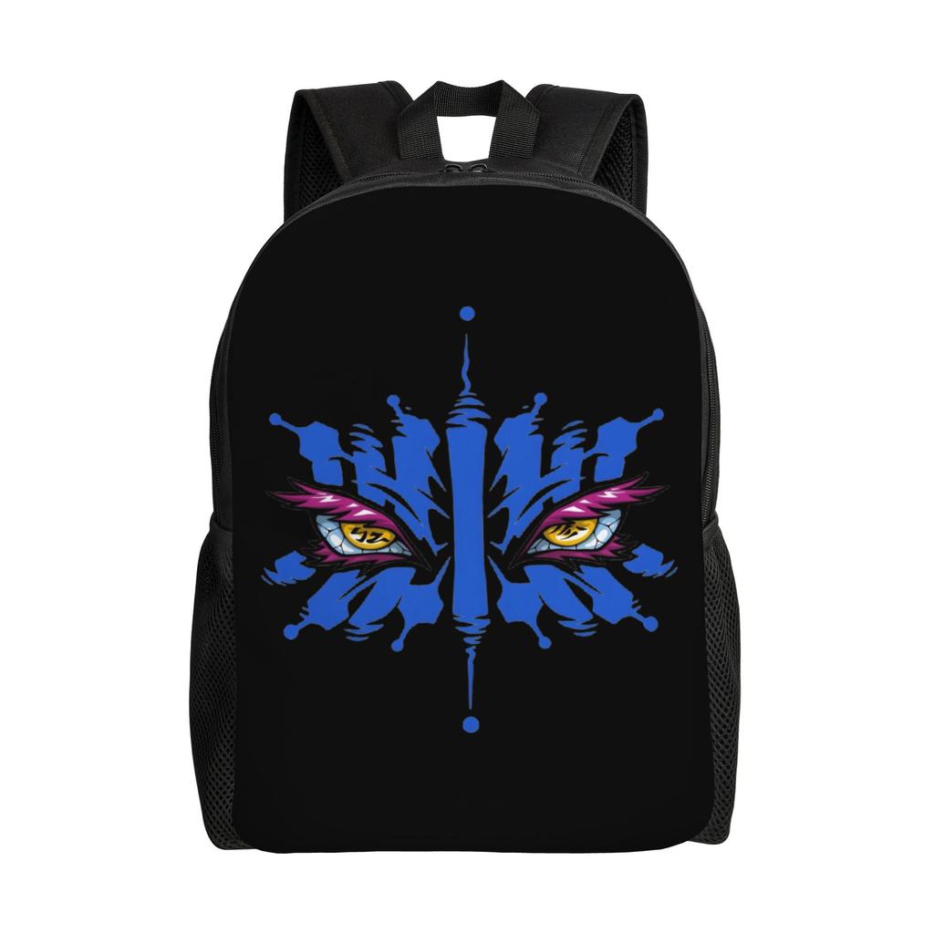 Demon Slayers Backpack for Women Men Waterproof College School Kokushibo Bag Printing Bookbag