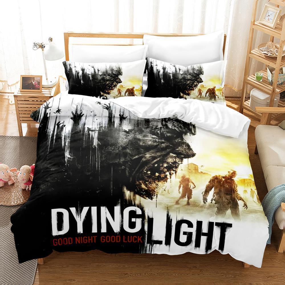 3D-Druck Spiel Dying Light 2 Stay Human Bettwäsche-Set Einzelbett Twin Full Queen King Size Bettwäsche-Set Erwachsener Kind Schlafzimmer Bettbezug-Sets