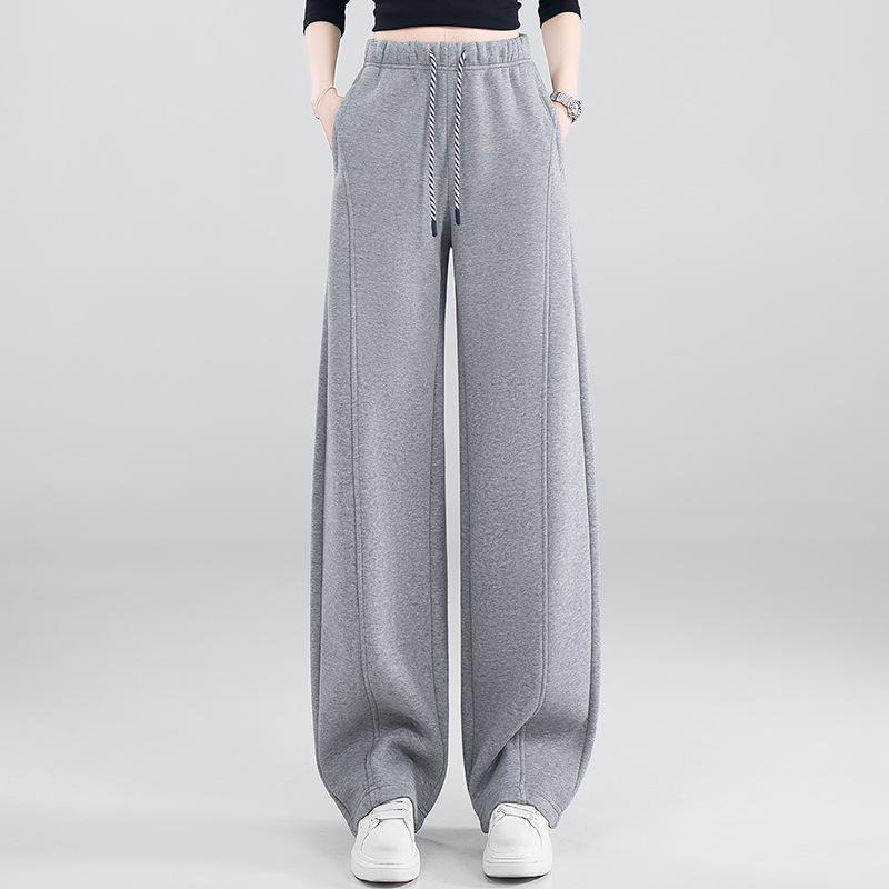 2026 Spring Women's High-Waist Wide-Leg Slimming Comfortable Casual Pants