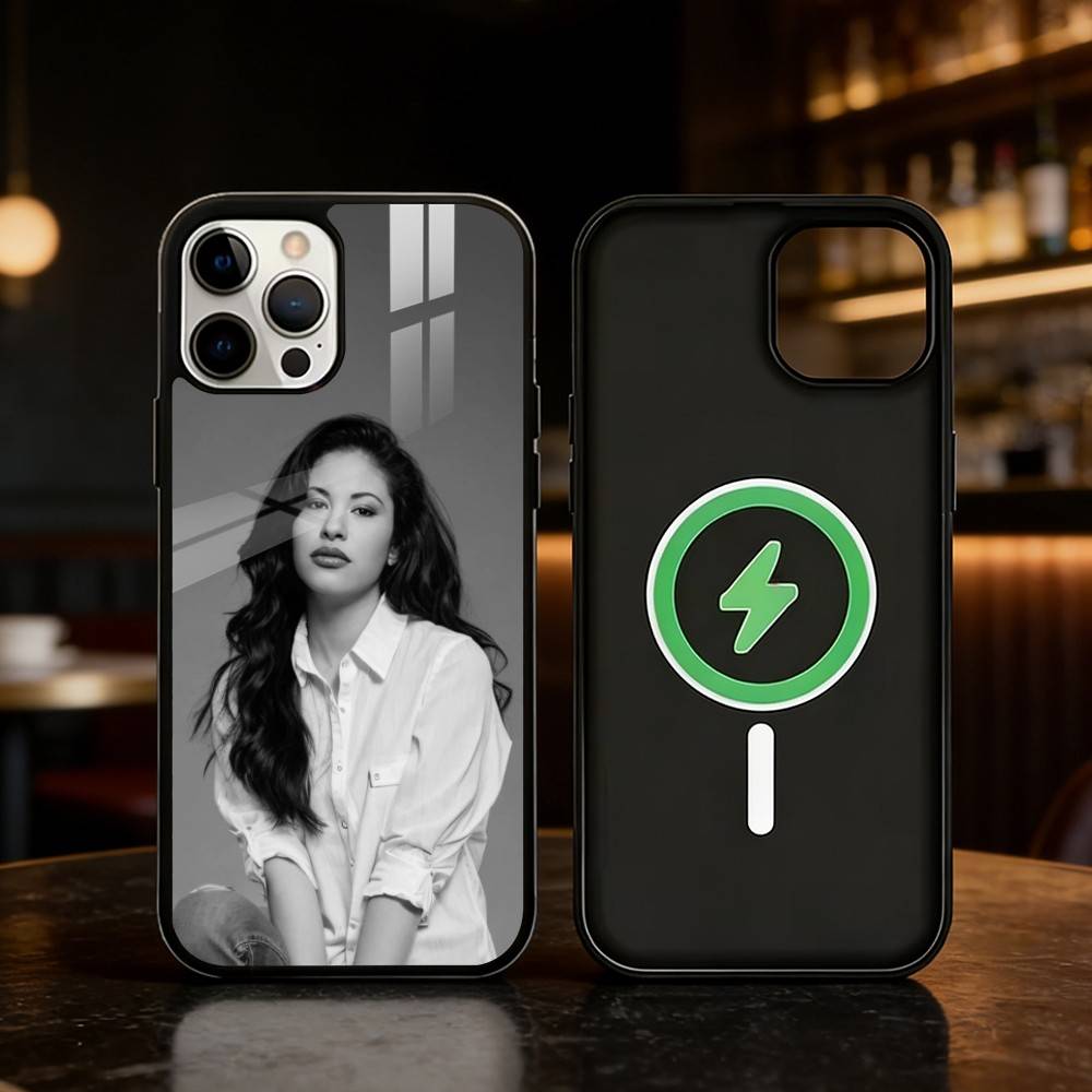 Singer Selena Quintanilla Phone Case For iPhone 17 16 15 14 13 12 Pro Max Plus for Mirror Wireless Magnetic Cover