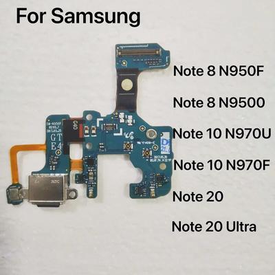 USB Charging Port Board Flex Cable Connector For Samsung Note 8 9 10 Lite 20 Ultra N950F N950U N9500 N960F N970F N970U