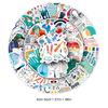 50pcs New Model Doctor Nurse Graffiti Stickers International Nurses' Day Decals Kid Toy Decoration Tool For Luggage, Computer