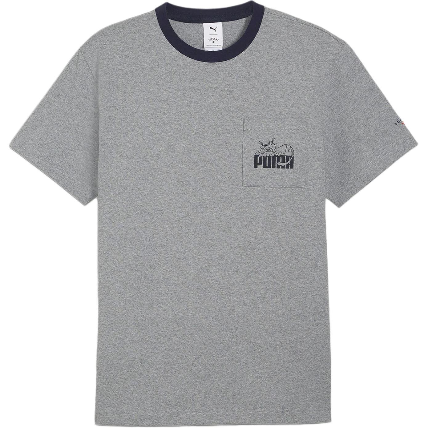 PUMA x Noah Pocket T-Shirt Grey Men s 623866-03 M
