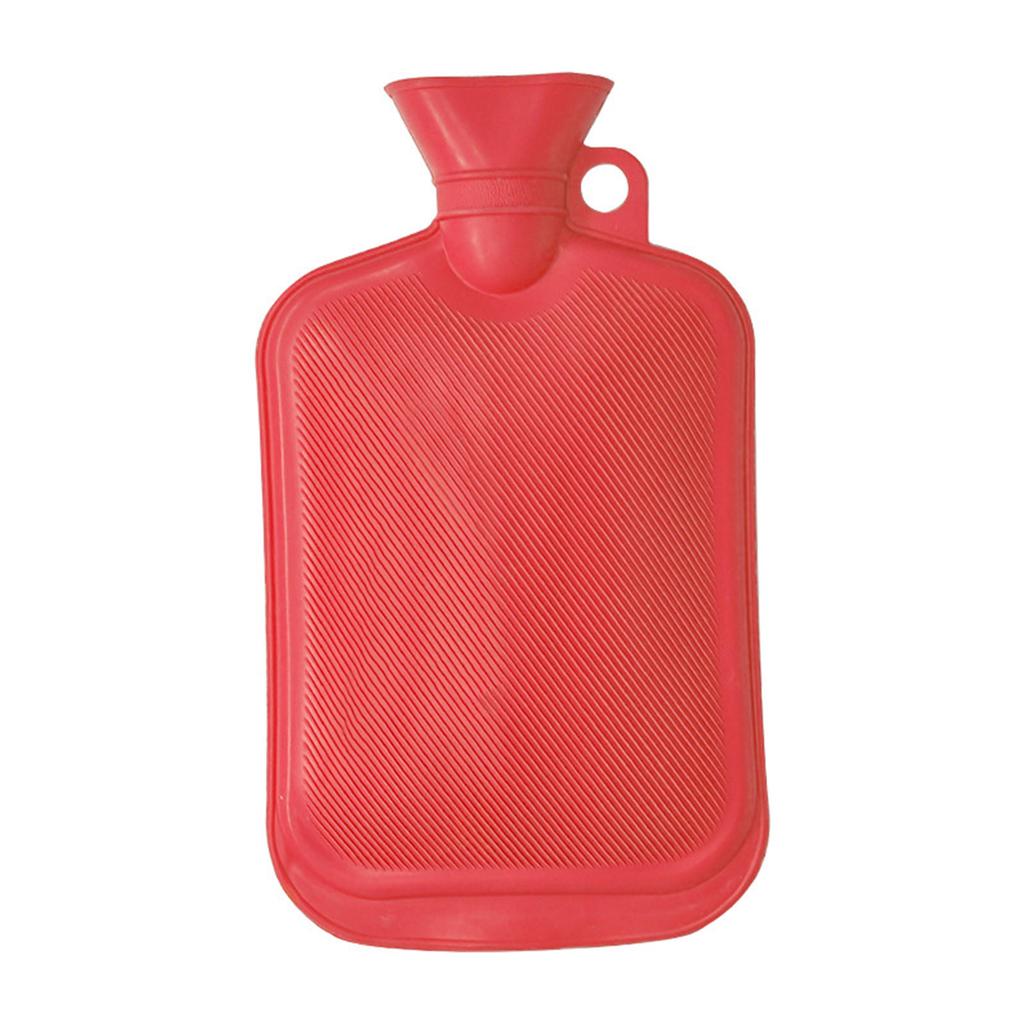 Pink Rubber Hot Water Bottle Bag with Ears 650ml/1000ml/1700ml Capacity Heat Resistant and Durable Hand Warmer