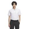 Adidas Golf Adizero Twist Knit Ventilated Short Sleeve Shirt for White Men,