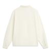 Li-Ning Lässiger Minimalistischer Unifarbener Pullover Langarm Poloshirt Herren Oberteile Off-White APLV447-1
