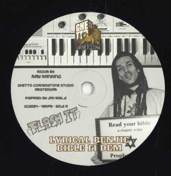 7inch Record LYRICAL BENJI / RAY RANKING - Bible Fi Dem / Version Ghetto Cornerst 2025 Europe Reggae, Ska & Dub